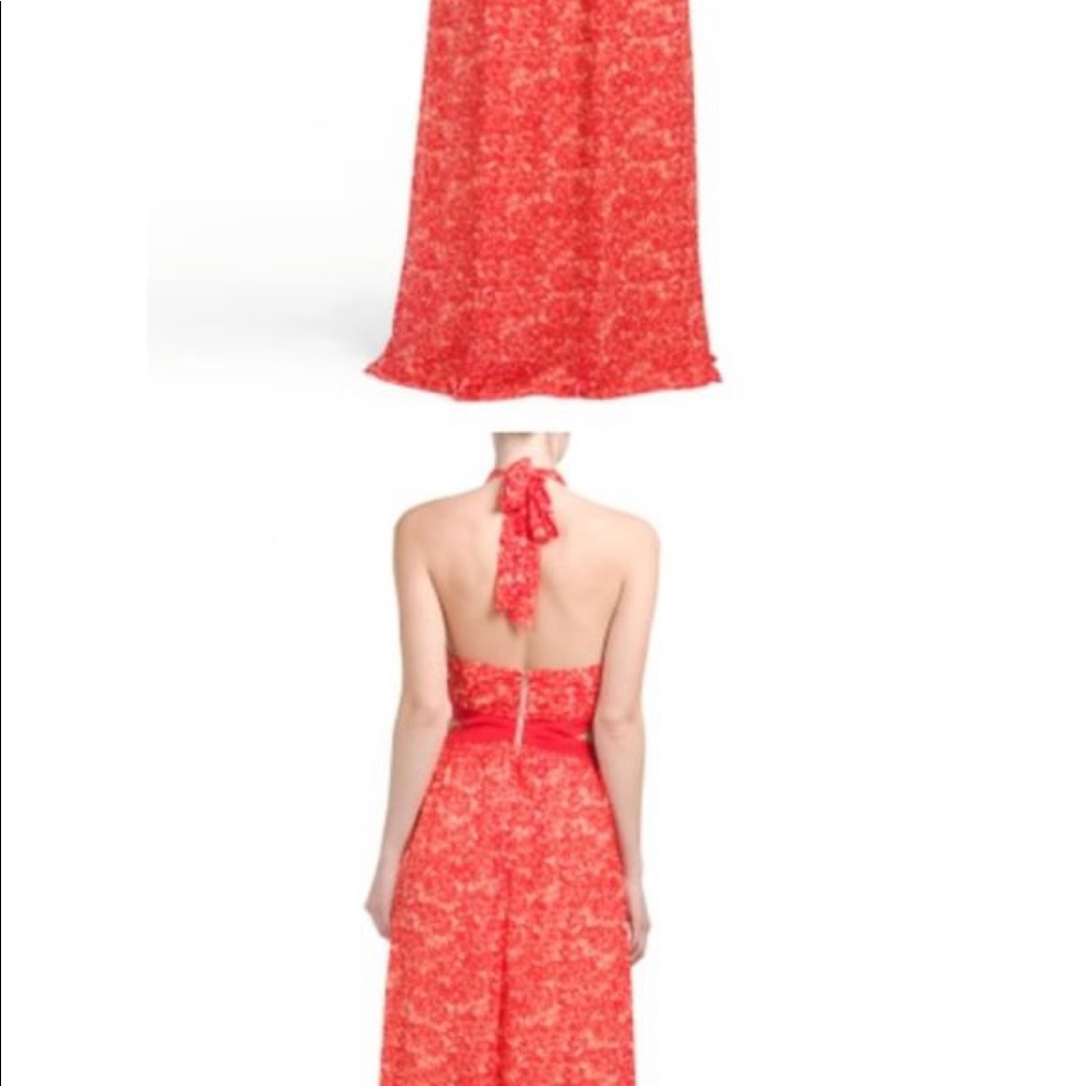 Grecian style maxi dress